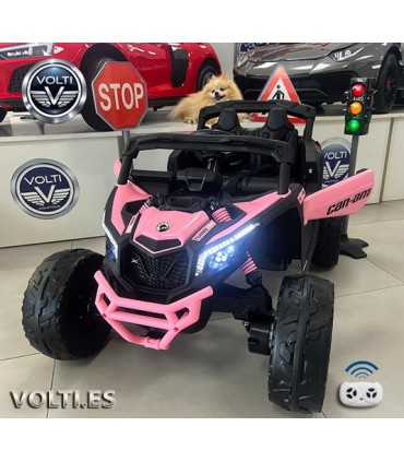 BUGGY MAVERICK CAN AM PARA NIÑAS POTENCIA 180 WATIOS 12 V MANDO RC