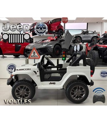 JEEP RUBICON PARA NIÑOS 4x4 POTENCIA 180 WATIOS TODOTERRENO TOTAL