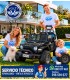 JEEP-BIG PARA NIÑOS POTENCIA 510 WATIOS  24V TODOTERRENO 4X4