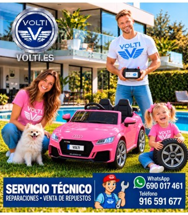 AUDI TT RS ROADSTER COCHE ELECTRICO CON MANDO PARA NIÑAS