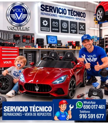 MASERATI MC20 24 VOLTIOS Y 4 MOTORES, BIPLAZA PARA DOS NIÑOS TALLA XXL