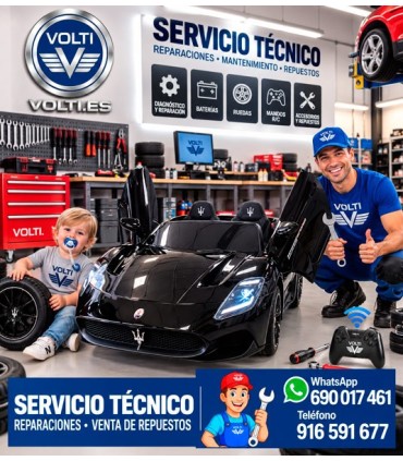 MASERATI MC20 24 VOLTIOS Y 4 MOTORES, BIPLAZA, TALLA XXL