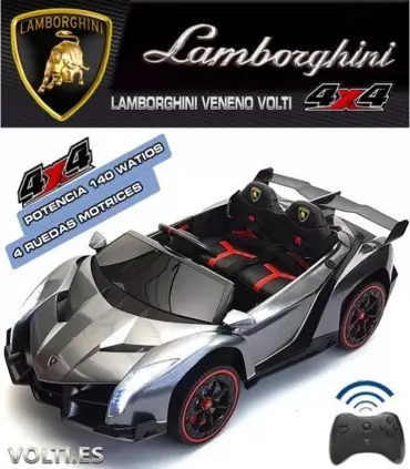 LAMBORGHINI VENENO POTENCIA 14O WATIOS MOTORES 4 