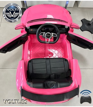 AUDI TT RS ROADSTER COCHE ELECTRICO CON MANDO PARA NIÑAS