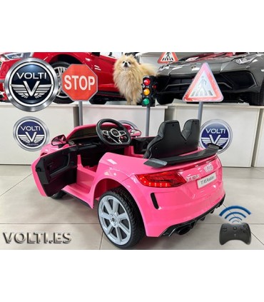 AUDI TT RS ROADSTER COCHE ELECTRICO CON MANDO PARA NIÑAS