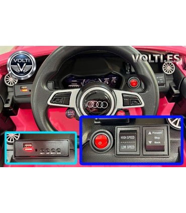 AUDI TT CON MANDO PARA NIÑOS