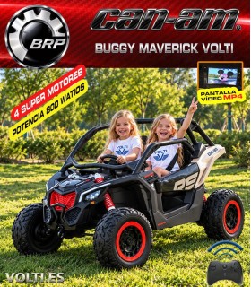 BUGGY CAN AM 24V POTENCIA 800 WATIOS PANTALLA VIDEO
