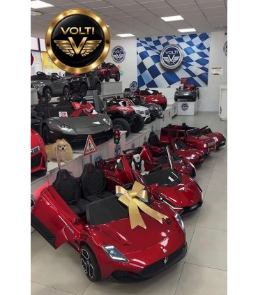 MASERATI MC20 24 VOLTIOS Y 4 MOTORES, BIPLAZA PARA DOS NIÑOS TALLA XXL