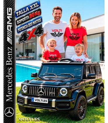MERCEDES BENZ G63 AMG TAMAÑO XXL POTENCIA 800 WATIOS 4X4 PANTALLA VIDEO