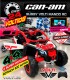 BUGGY CAN AM POTENCIA 800 WATIOS 24V PANTALLA VIDEO