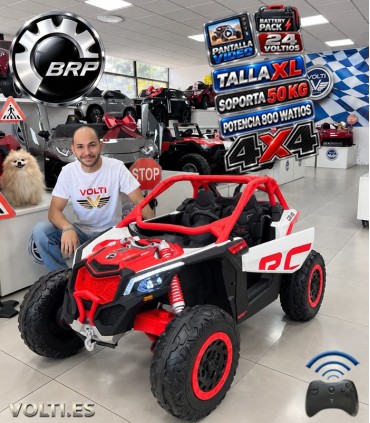 BUGGY CAN AM POTENCIA 800 WATIOS 24V PANTALLA VIDEO