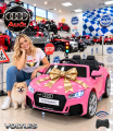 AUDI TT RS ROADSTER COCHE ELECTRICO CON MANDO PARA NIÑAS