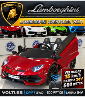 LAMBORGHINI AVENTADOR DERRAPA VOLTI 500 WATIOS BIPLAZA, DRIFT