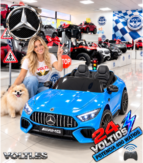 MERCEDES BENZ SL63 24 VOLTIOS POTENCIA 400 WATIOS