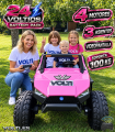 BUGGY TODOTERRENO 24 VOLTIOS 4x4 CON PANTALLA DE VIDEO