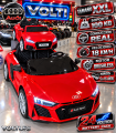 AUDI R8 SPYDER TAMAÑO XXL CONDUCCIÓN REAL 2 ASIENTOS SOPORTA 100 Kg