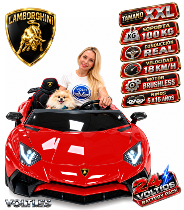 LAMBORGHINI AVENTADOR TALLA XXL CONDUCCIÓN REAL