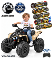 QUAD PARA NIÑOS CON MANDO RADIOCONTROL POTENCIA 180 WATIOS 12V 4X4 CAN AM