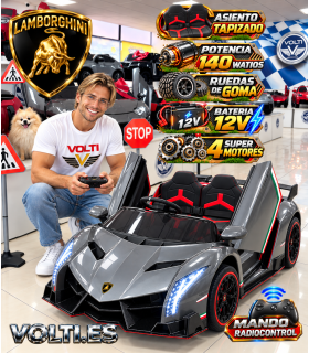LAMBORGHINI VENENO POTENCIA 14O WATIOS MOTORES 4