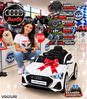 AUDI E-TRON SPORTBACK COCHE PARA NIÑO