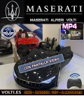 COCHE PARA NIÑO MASERATI ALFIERI