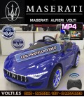 COCHE ELECTRICO PARA NIÑO MASERATI ALFIERI