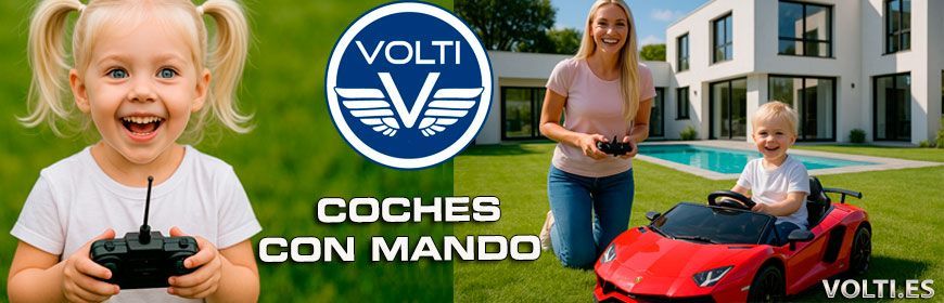COCHES CON MANDO PARA NIÑOS