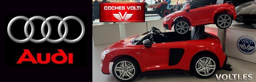 COCHES AUDI PARA NIÑOS