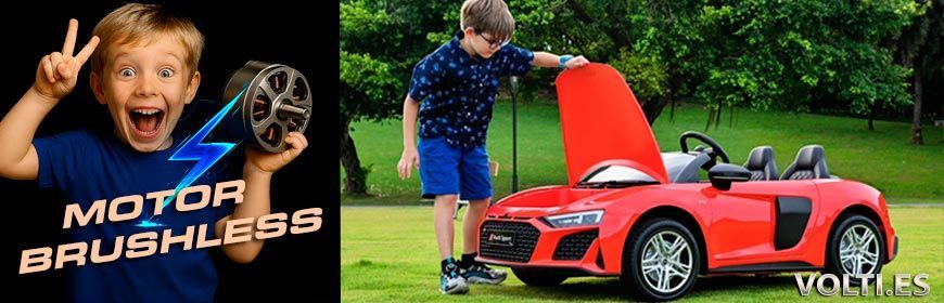 COCHES MOTOR BRUSHLESS PARA NIÑOS