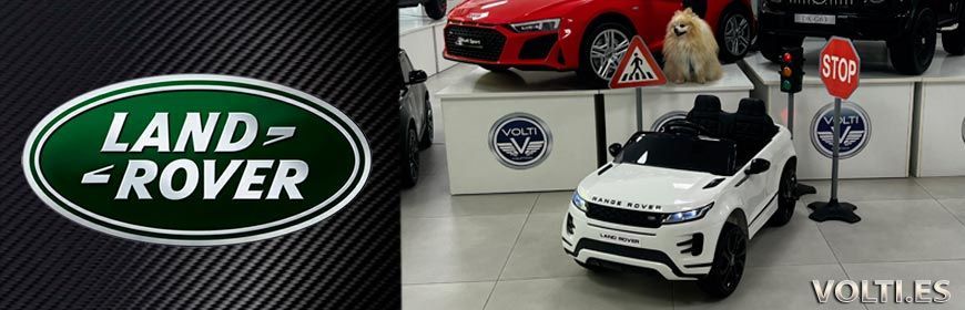 COCHES ELECTRICOS INFANTILES LAND ROVER