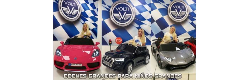 COCHES GRANDES PARA NIÑOS DE MAS DE 6 AÑOS