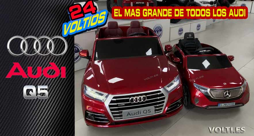 Coches Eléctricos para Niños de 24v y Dos Plazas ¡Baratos!