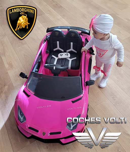 COCHE-ROSA-NIÑA