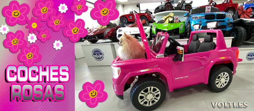 COCHES-ROSAS-PARA-NIÑAS