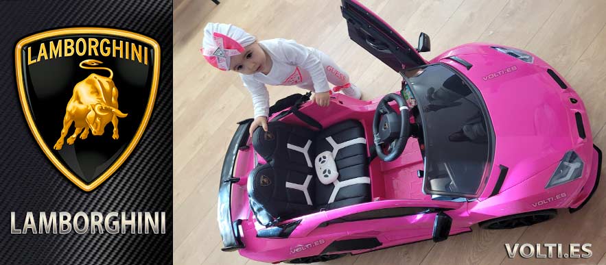 COCHES-ROSAS-NIÑAS-LAMBORGHINI-ROSA