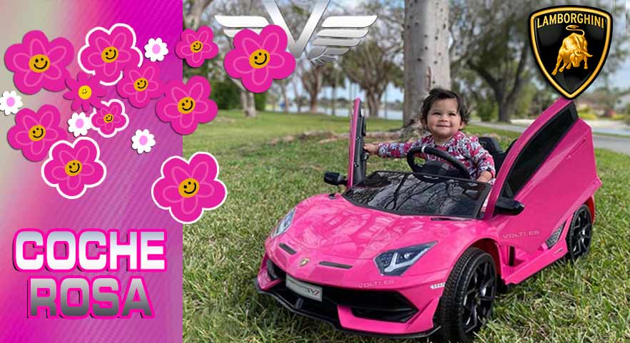 COCHE-ROSA-NINA
