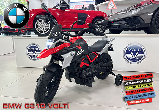 MOTO PARA NIÑOS BMW G310 ELECTRICA