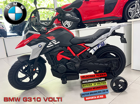 MOTO PARA NIÑOS BMW G310 ELECTRICA
