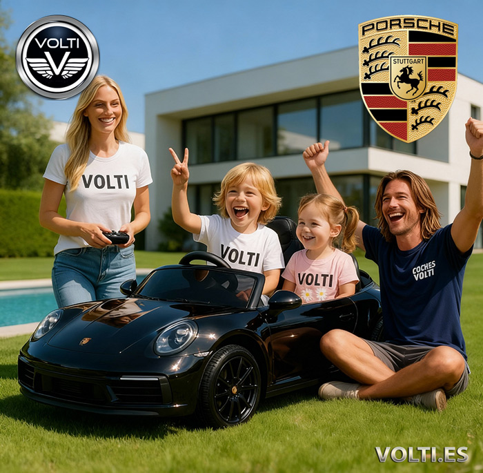 coche porsche para niños