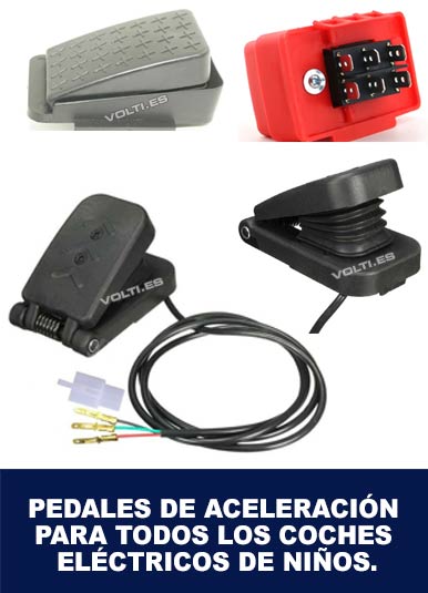 PEDAL PARA COCHES ELECTRICOS INFANTILES