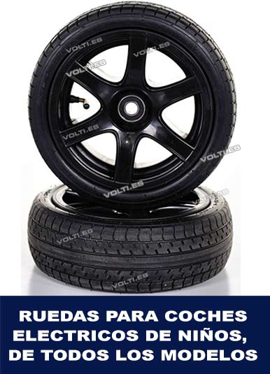 RUEDAS PARA COCHES ELECTRCIOS DE NIÑOS