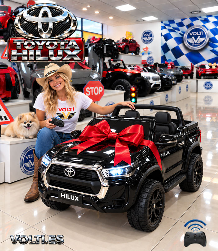 toyota-para-ninos-tienda-de-coches-electricos-para-ninos-madrid-toyota-hilux-electrico-para-ninos-taller-recambios-cargador-para-toyota-bateria-de-24-voltios-para-toyota-hilux-de-nino-bateria-12-voltios