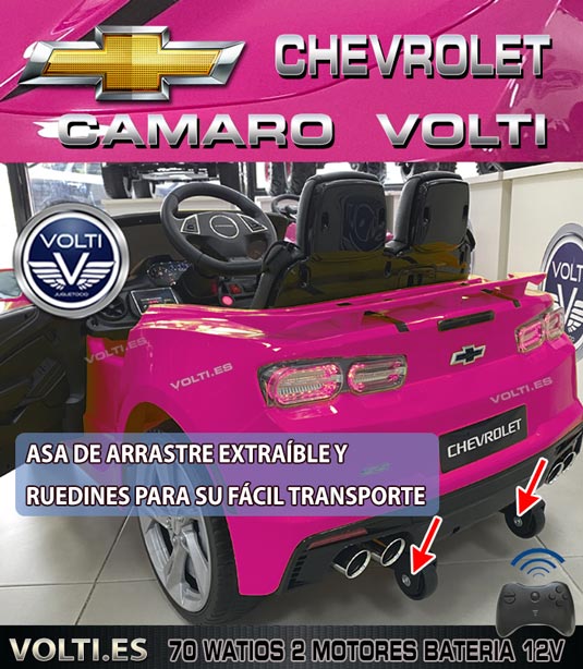 COCHE ELECTRICO NIÑOS CAMARO