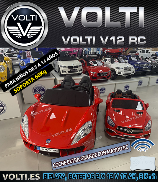 coches electricos para niños volti