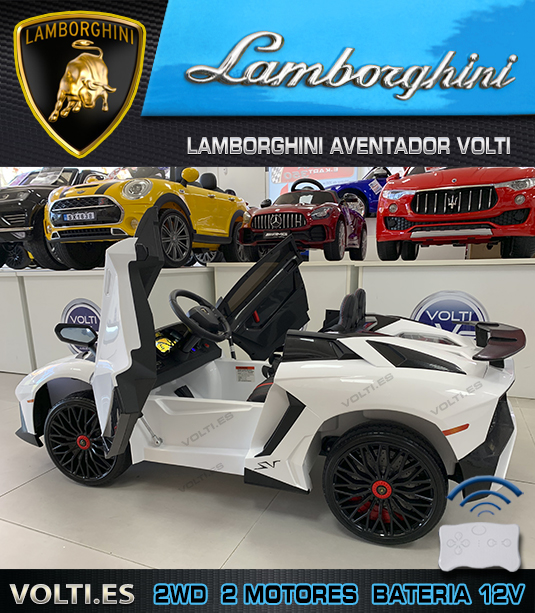 coche bateria niño lamborghini