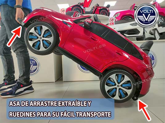 Asa y ruedines para su fácil transporte